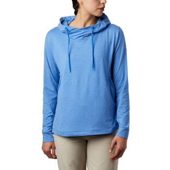 Columbia Hoodie Dames, PFG Slack Water Knit Blauw, 81ZFUMKTN